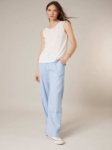 Haut 'Sally' Deeluxe en blanc