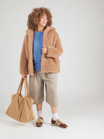 mėlyna ONLY Carmakoma Megztinis be užsegimo 'CARHAPPY'