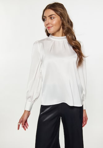 faina - Blusa en blanco: frente