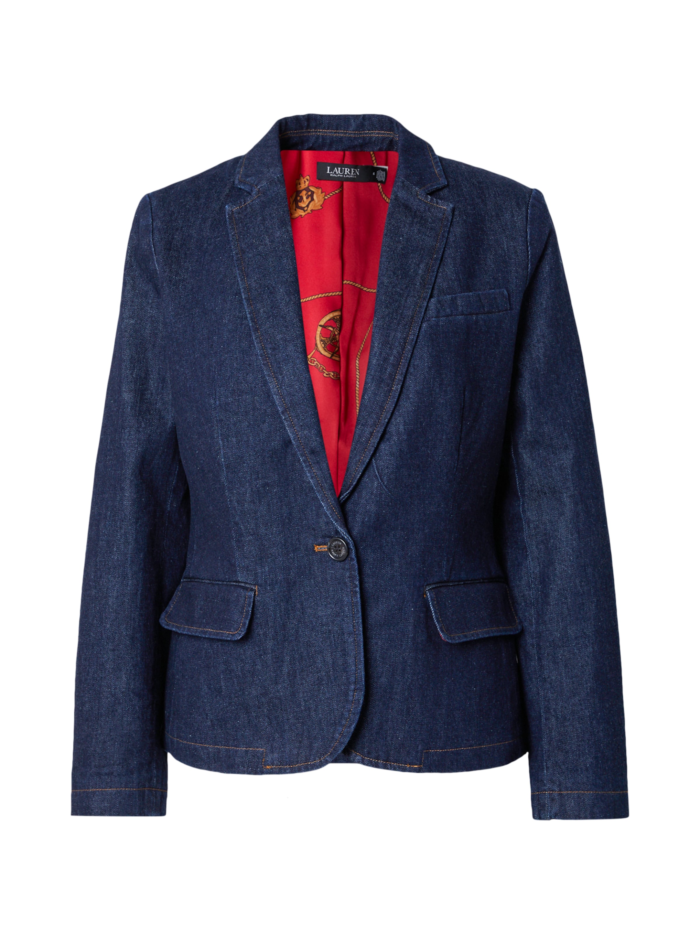 Blazer 'YASINE' Lauren Ralph Lauren en bleu : devant