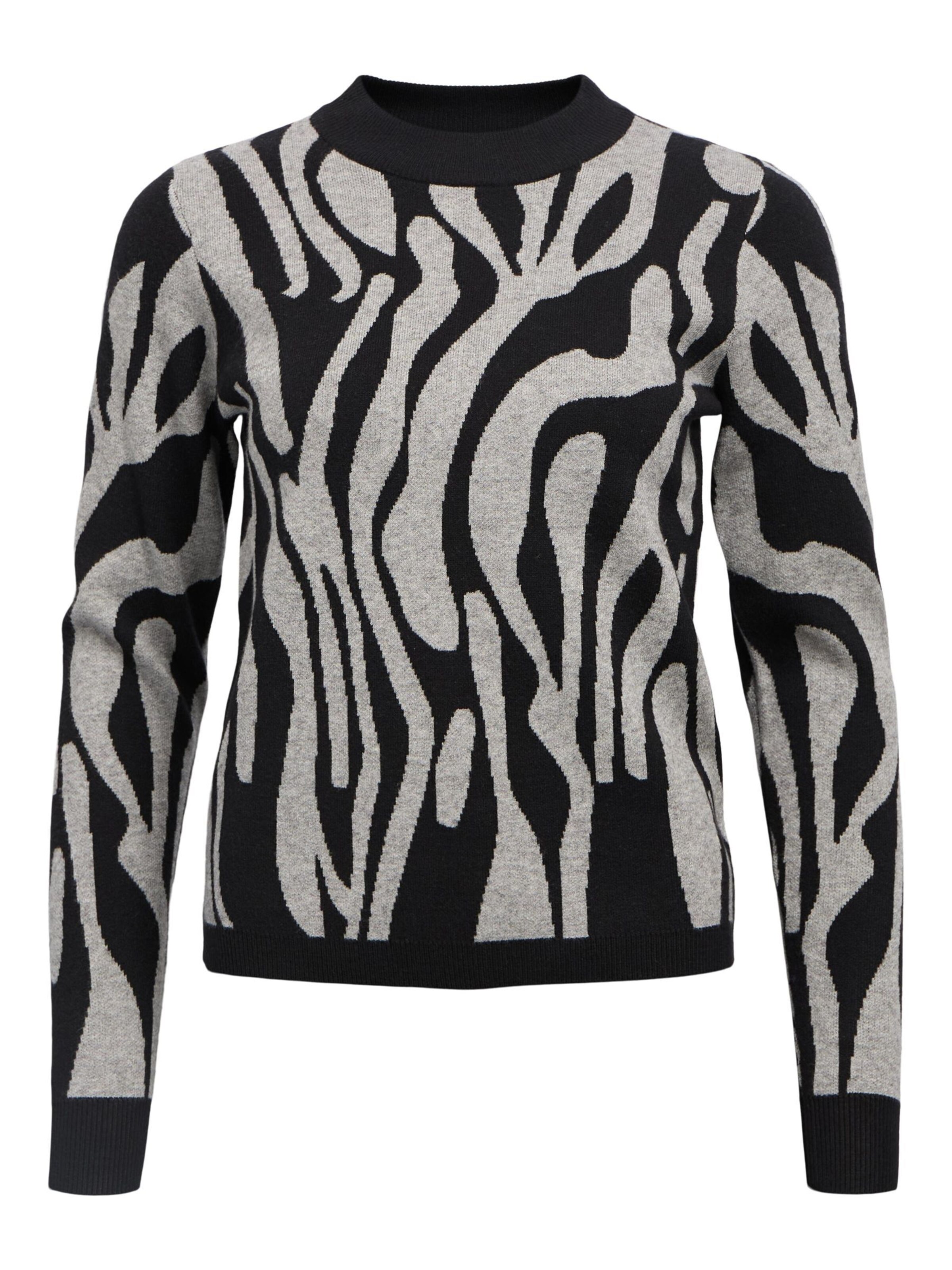 OBJECT Trui 'Ray' in Zwart: voorkant