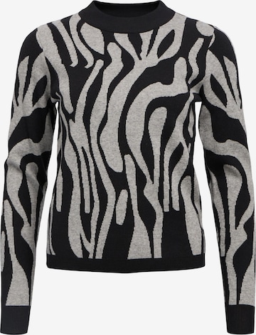 Pull-over 'Ray' OBJECT en noir : devant