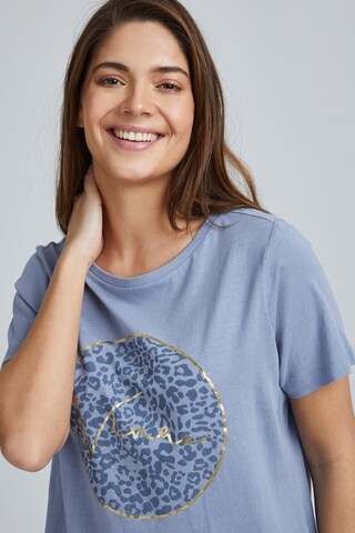 Fransa Shirt 'FREMATEE' in Blau