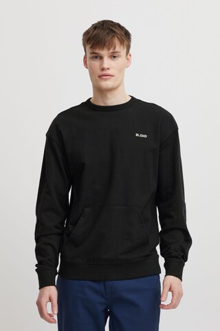 Sweat-shirt BLEND en noir : devant