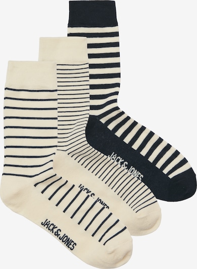 JACK & JONES Sukat 'JACGALE' värissä vaaleabeige / musta, Tuotenäkymä