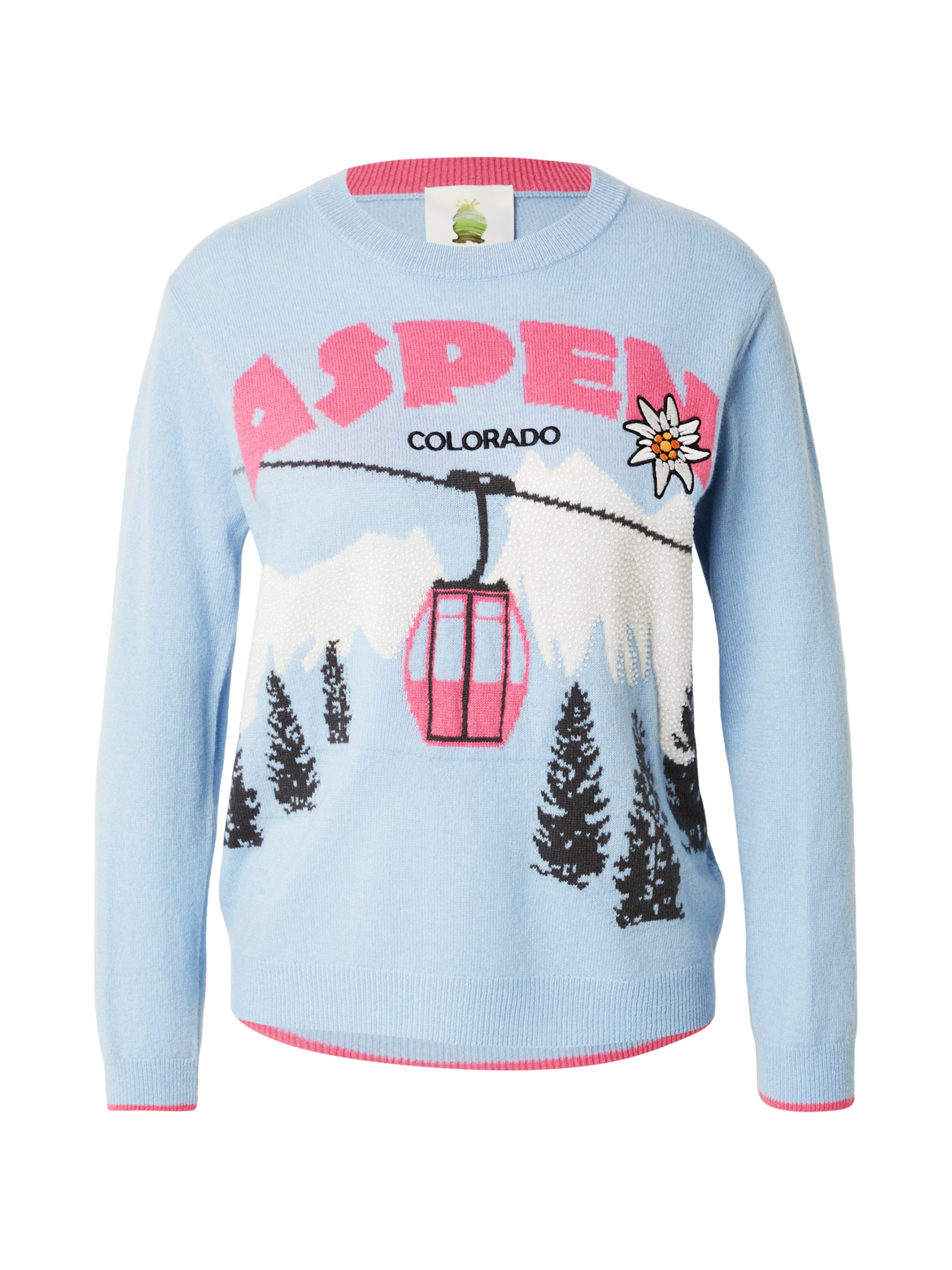 Pullover 'Aspen' di PRINCESS GOES HOLLYWOOD in blu: frontale