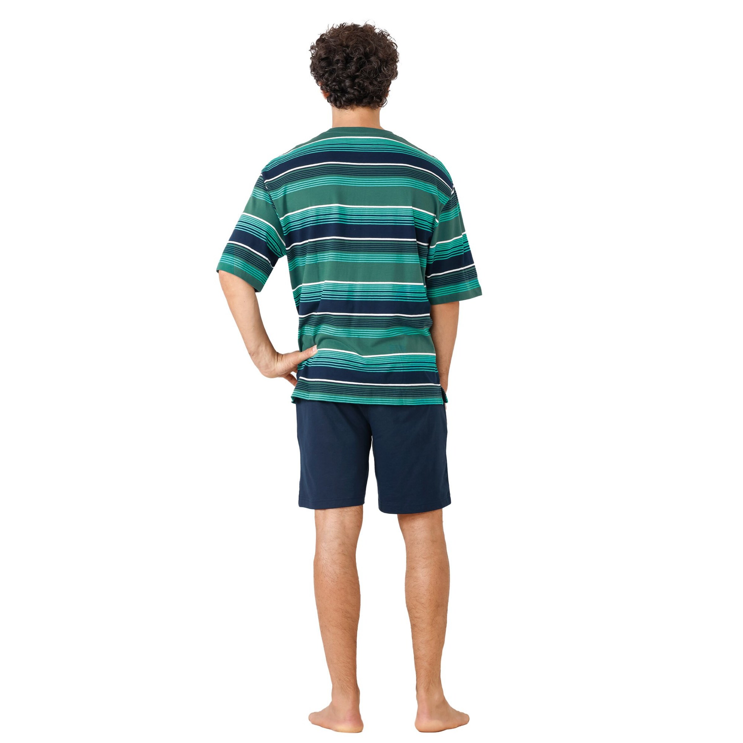 HAJO Pyjamas kort i blå