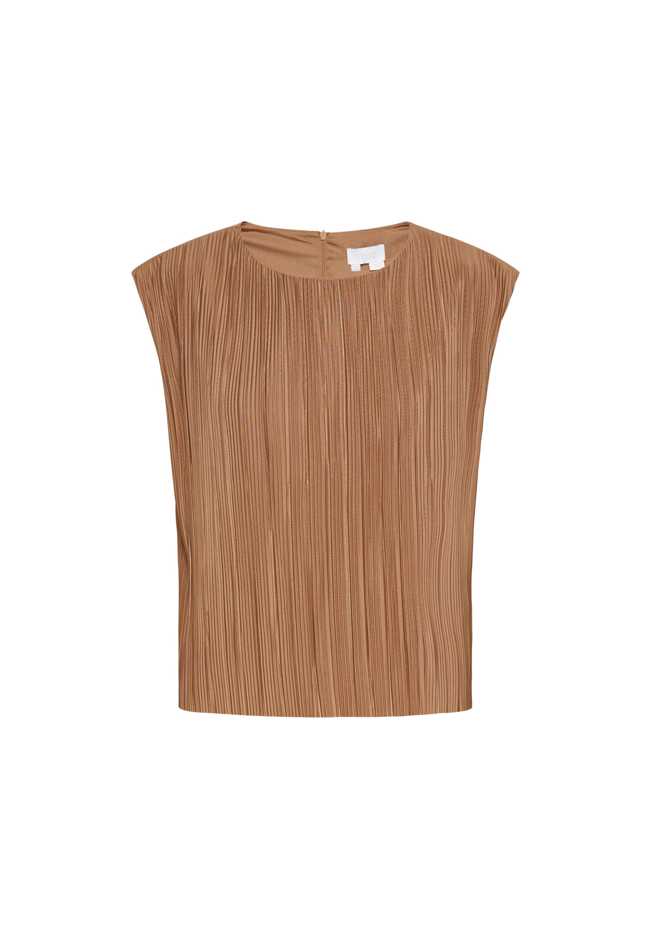 Chemisier 'Everyday Fashion' usha WHITE LABEL en beige : devant