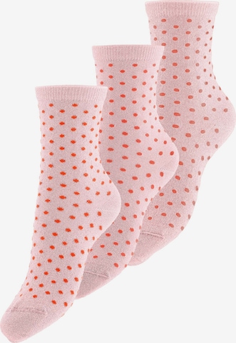 PIECES Socken 'Sebby' in Pink: predná strana