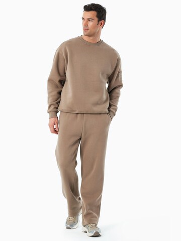 Organication Loose fit Pants in Brown