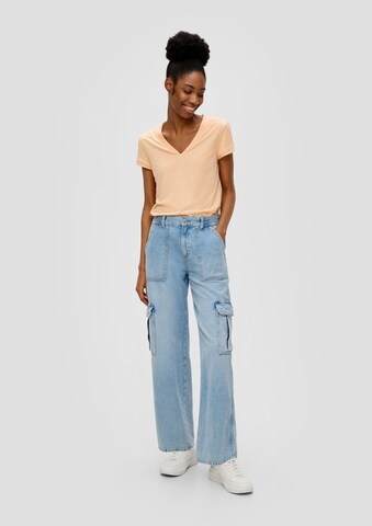 T-shirt QS en orange