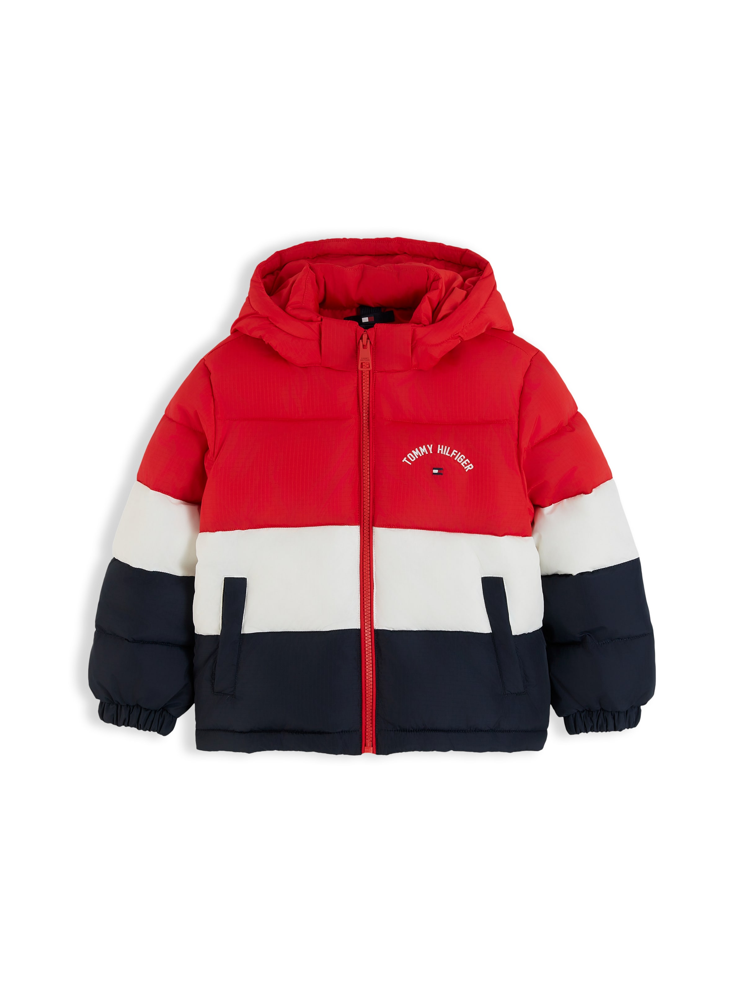 TOMMY HILFIGER Vinterjacka i röd: framsida