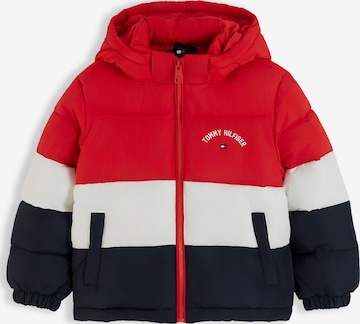 TOMMY HILFIGER Vinterjacka i röd: framsida