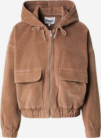 ONLY Jacke 'ONLKenzie' in Braun: Vorderseite