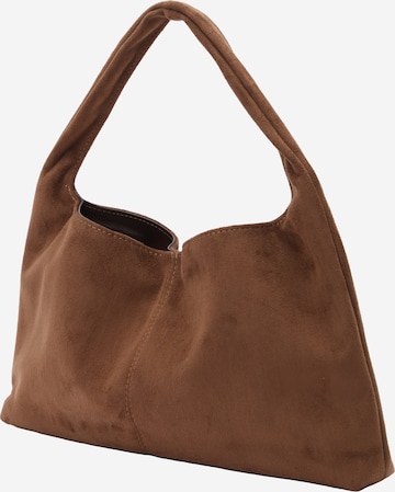 CITA MAASS - Bolso de hombro 'SUEDE BAG' en marrón: frente