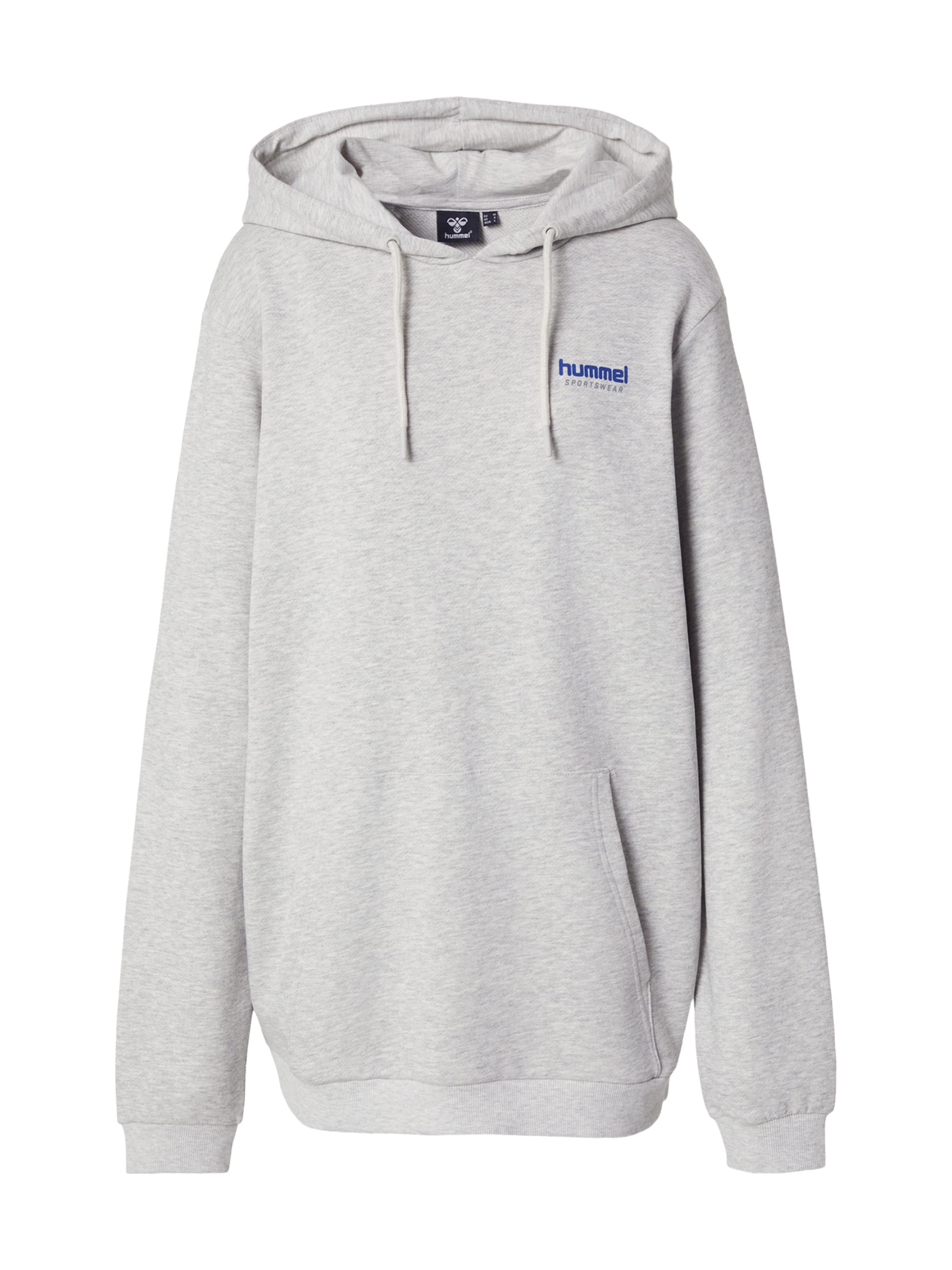 Hummel Sportsweatshirt 'Austin' in Grijs: voorkant