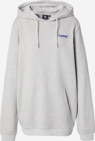 Hummel Sportsweatshirt 'Austin' in Grijs: voorkant