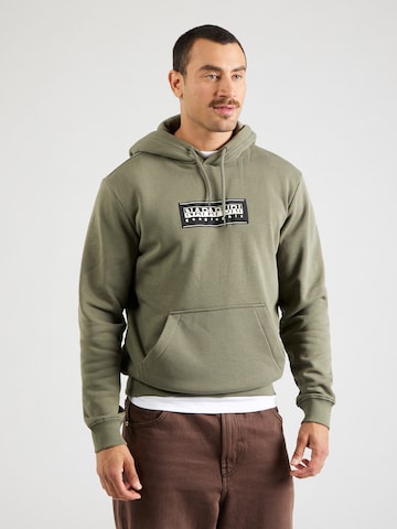 Sweat-shirt NAPAPIJRI en vert : devant