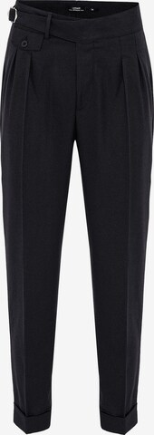 Antioch Tapered Pants in Black: front