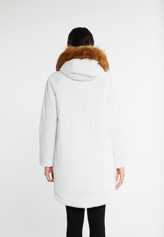 Parka d’hiver faina en blanc