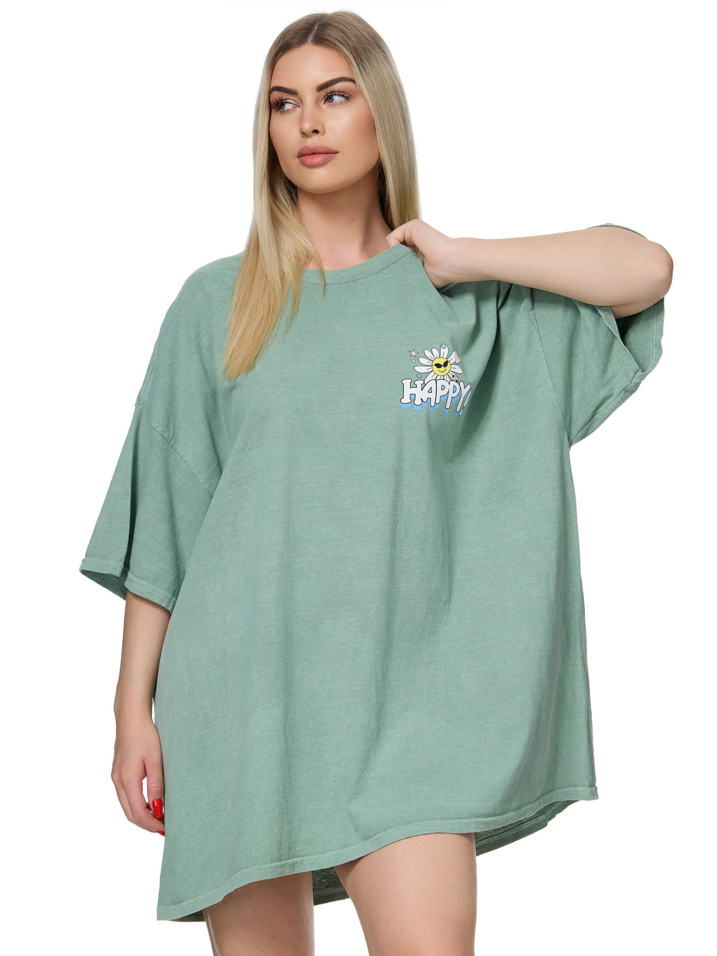 Worldclassca Oversizeshirt‌‌‌ in Grün: Vorderseite