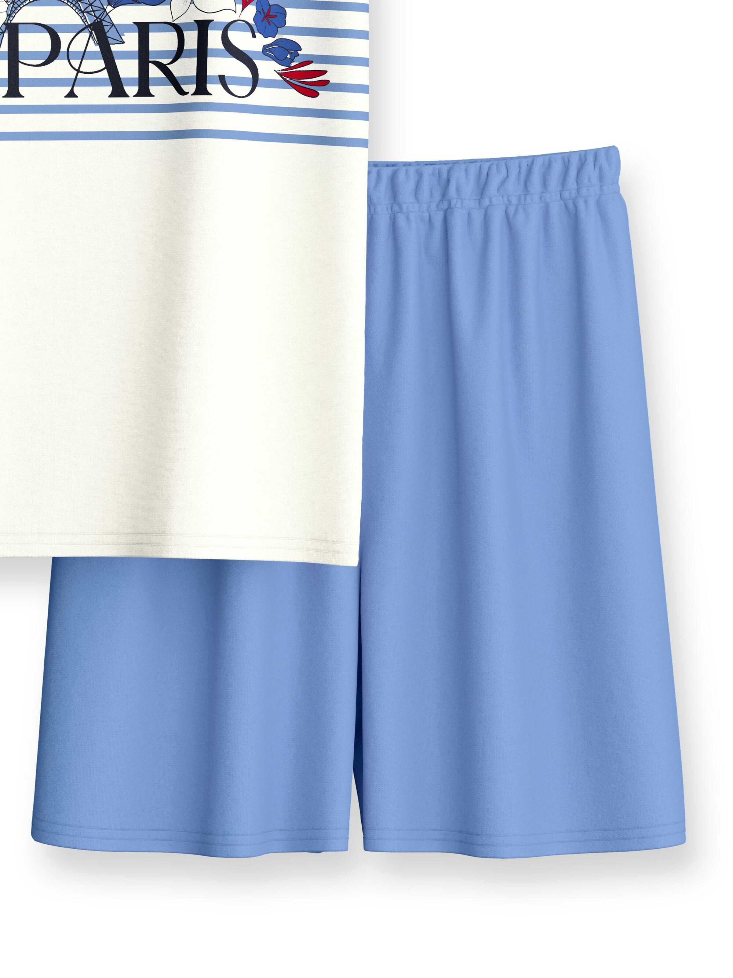 CALIDA Pajamas 'Kids Stripes' in Beige