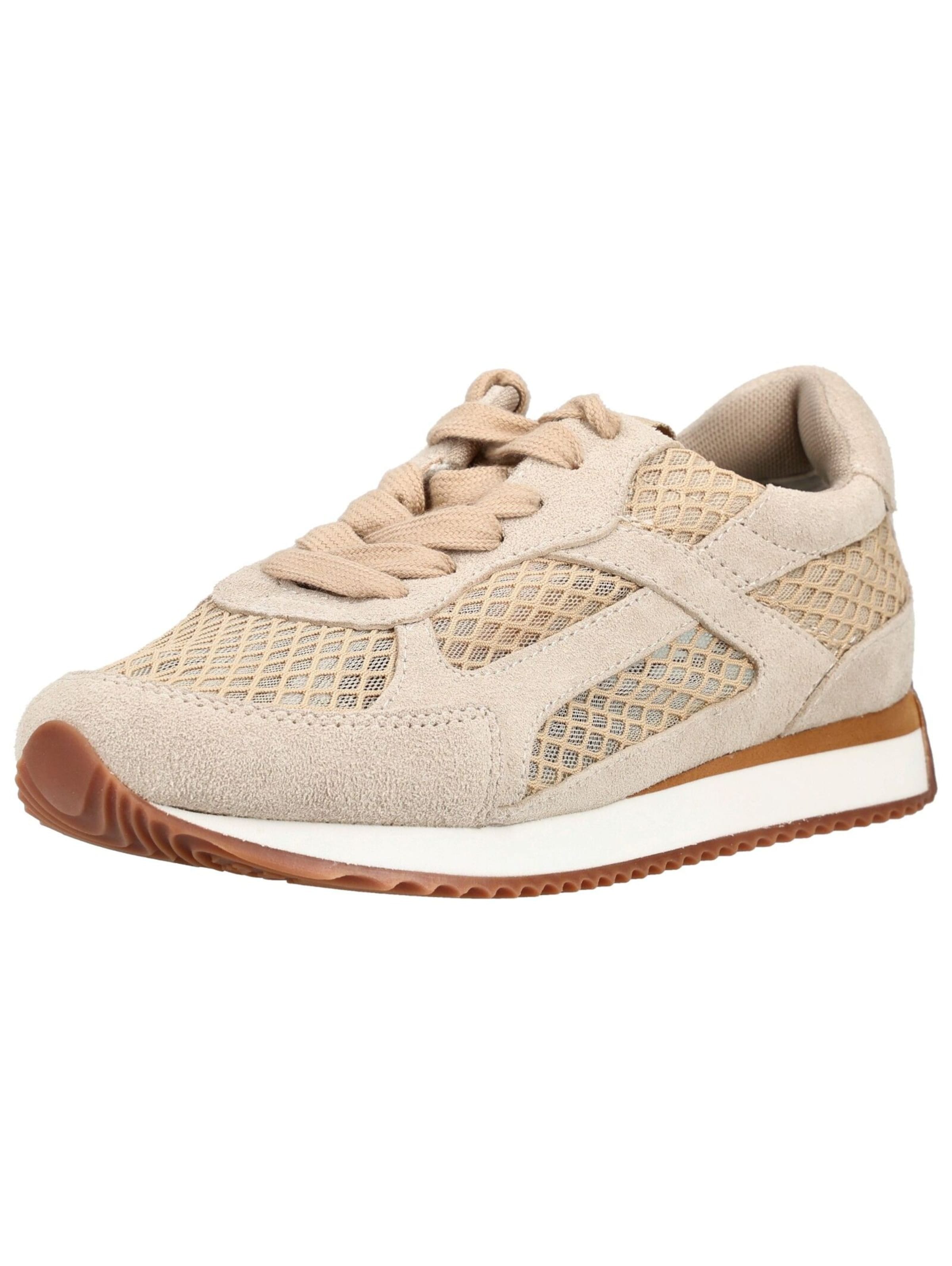 GIOSEPPO Platform trainers in Beige: front