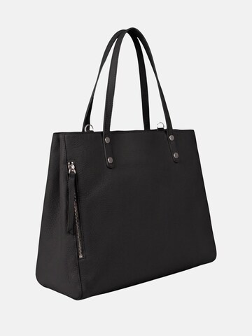 Borsa a spalla 'Borsa a Spalla Pelle Genuina Virginia Rhinè 36x27 cm' di Virginia Rhinè in nero