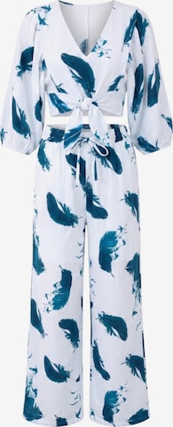 WENOR Loungewear 'FLOWSET' in Green: front
