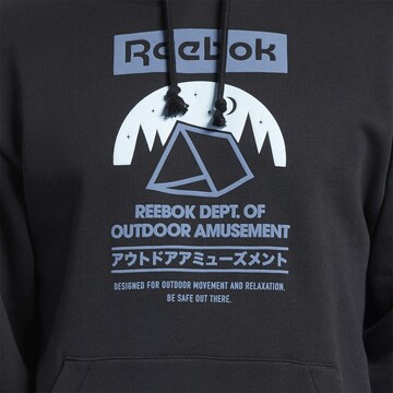 Reebok Sweatshirt in Schwarz