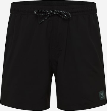 BRUNOTTI Boardshorts in Zwart: voorkant