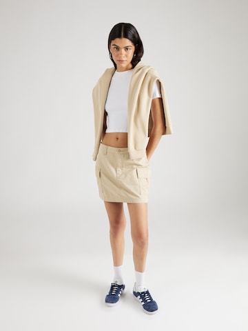 LEVI'S ® Kjol 'Mini Cargo Skirt' i beige