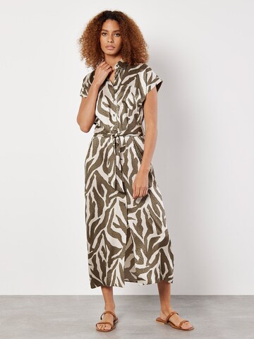 Apricot Dress ' ' in Green: front
