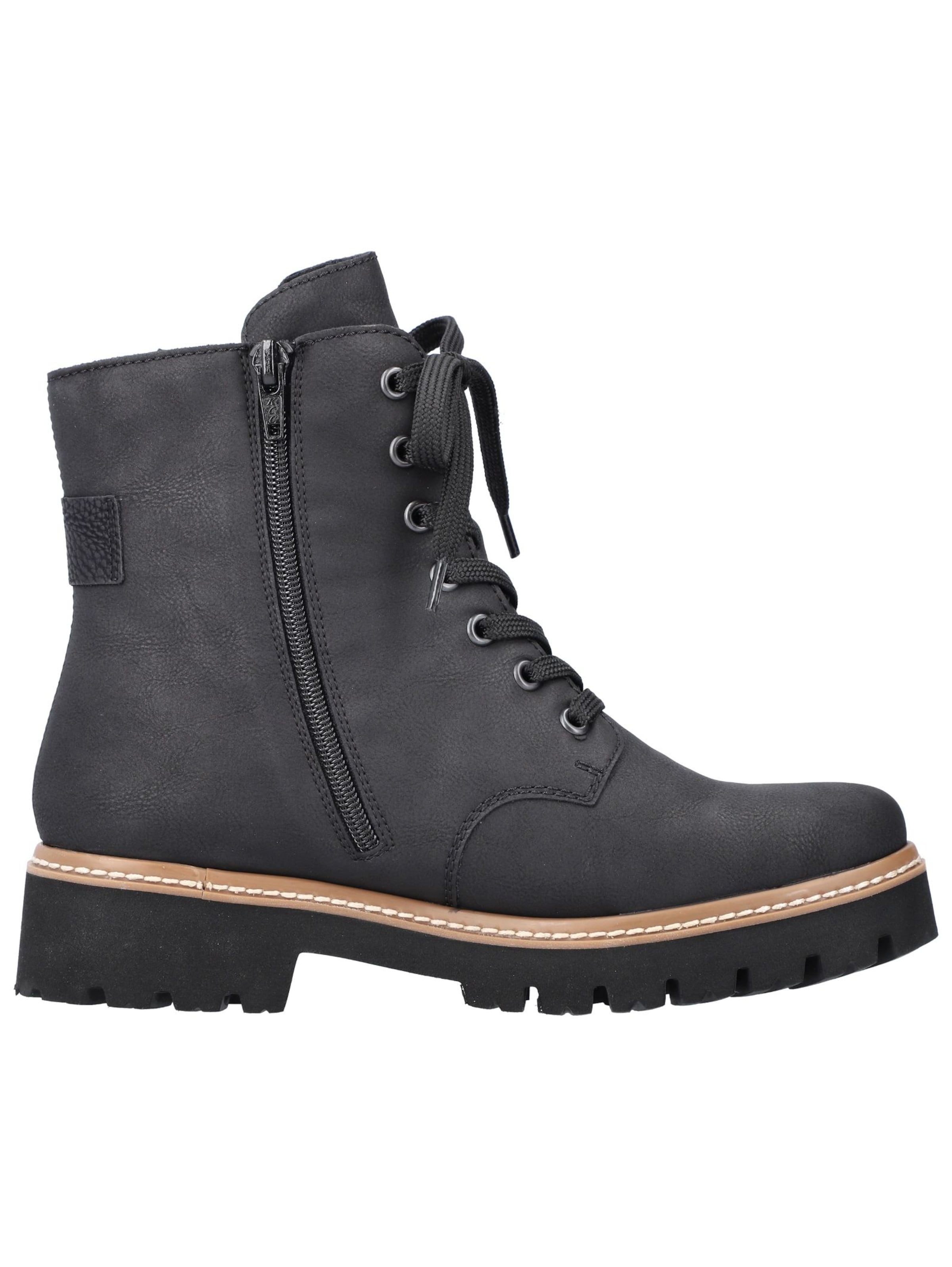 Rieker Veterlaarsjes in Zwart
