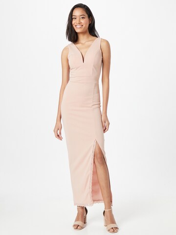 WAL G. - Vestido de noche 'HARRY' en rosa: frente