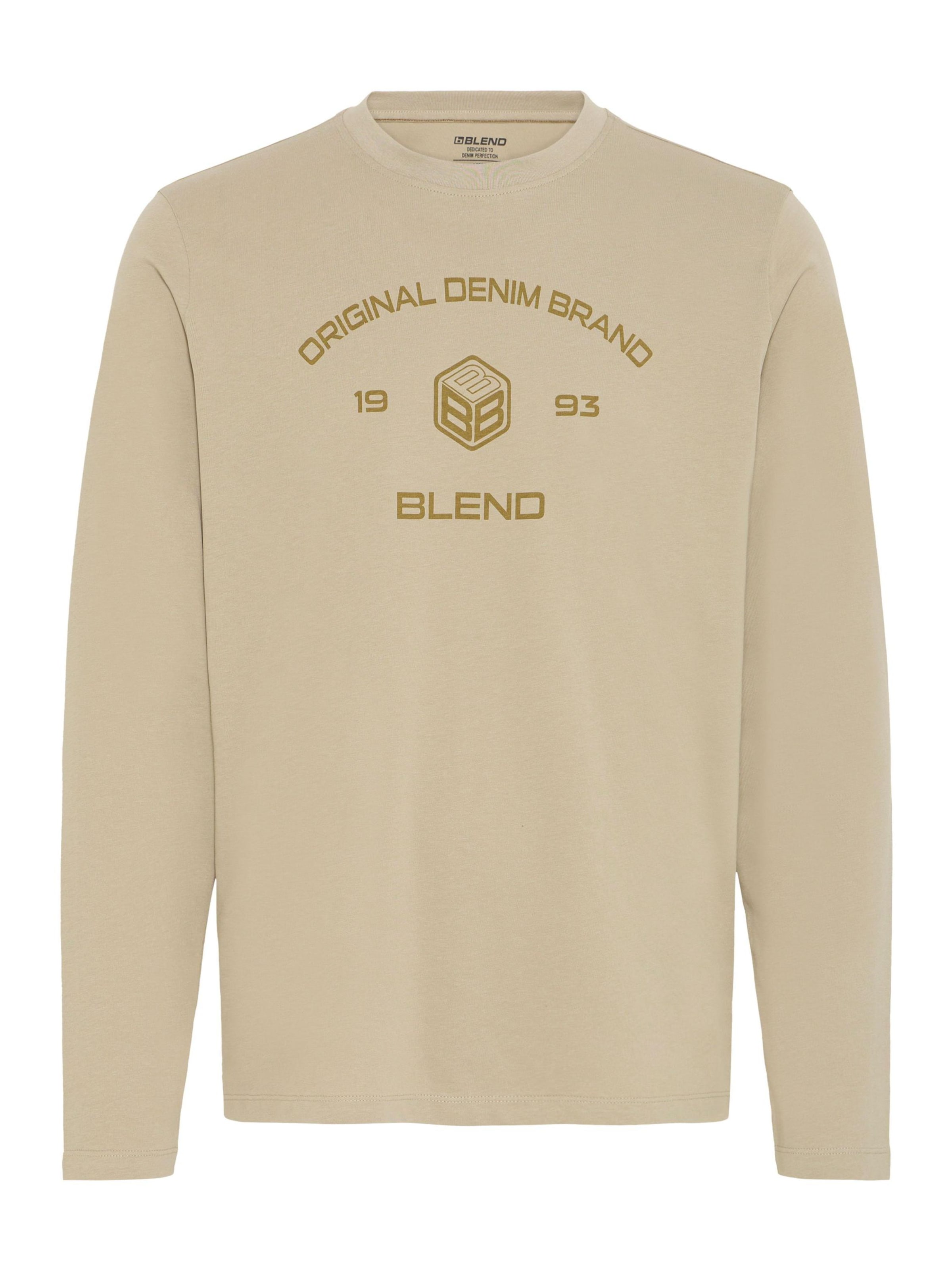 Sweat-shirt ' BHKarson ' BLEND en marron : devant