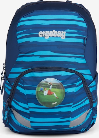 ergobag Backpack 'Ease' in Blue: front