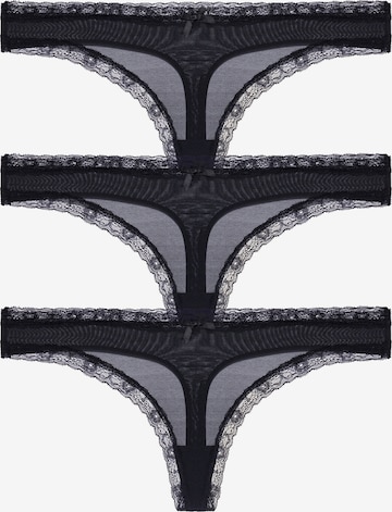 Dorina String in Black: front