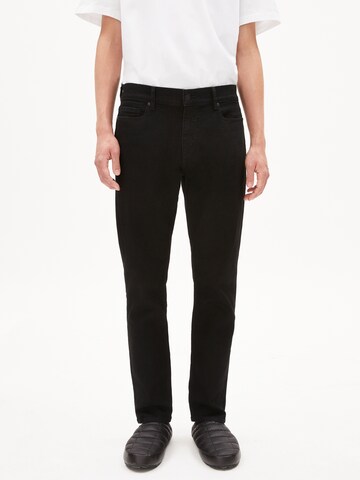 ARMEDANGELS Slim fit Jeans 'Iaan' in Black: front