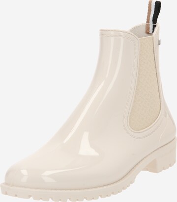 BOSS - Botas de lluvia 'Martha' en blanco: frente