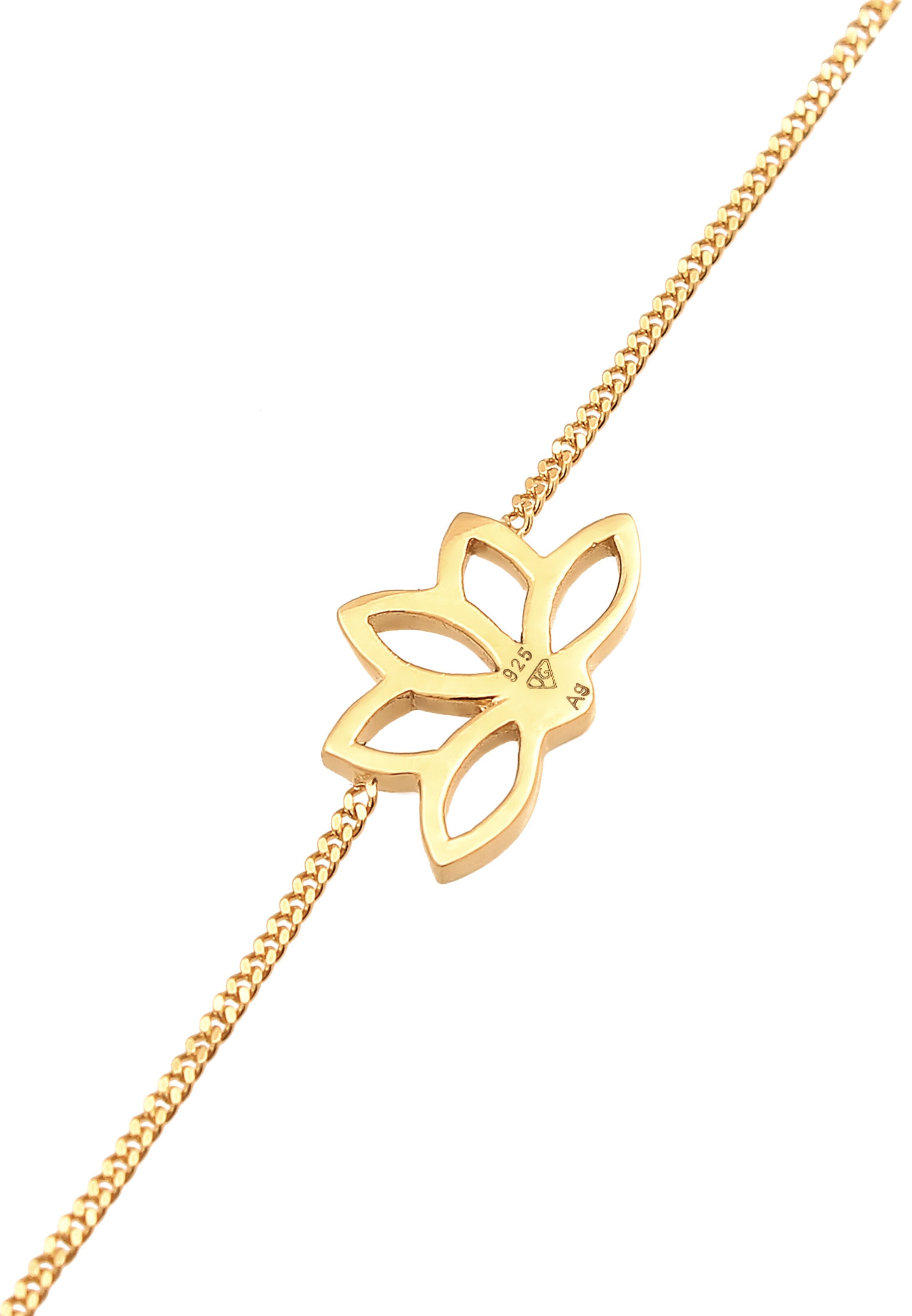 Bracelet 'Lotusblume' ELLI en or