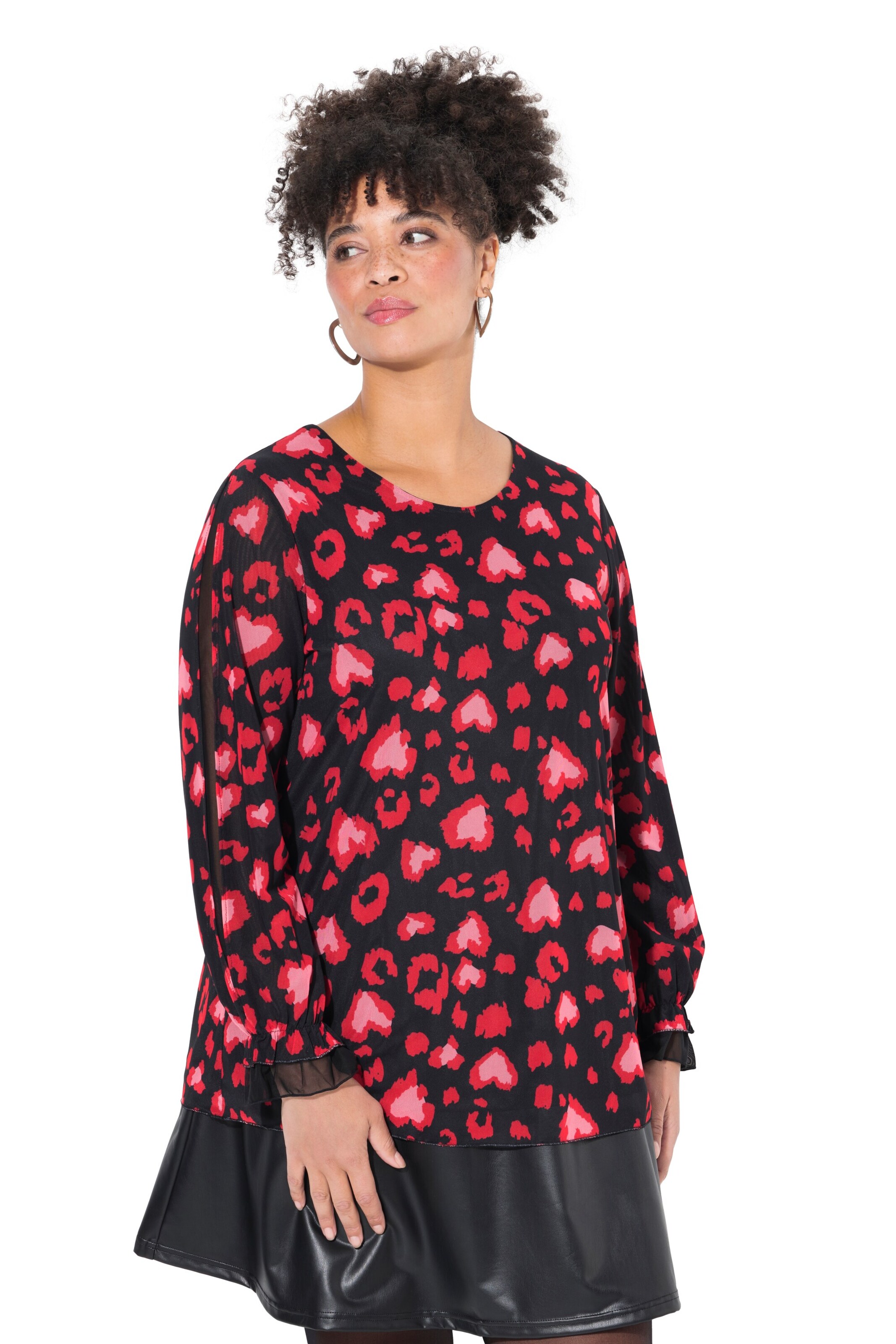 MIAMODA Blouse in Pink: front