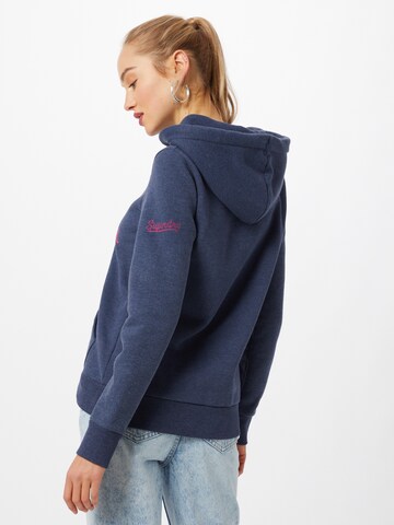 Sweat-shirt Superdry en bleu