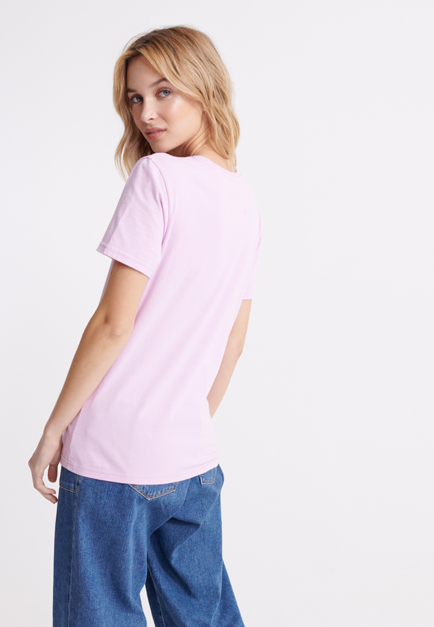 Superdry T-Shirt in Orchidee 