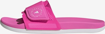 ADIDAS BY STELLA MCCARTNEY Beach & Pool Shoes 'Adilette' in Pink: front