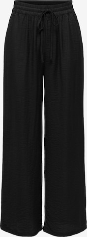 ONLY Trousers 'ONLLINO' in Black: front