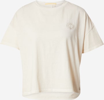 QS Shirt in Beige: front