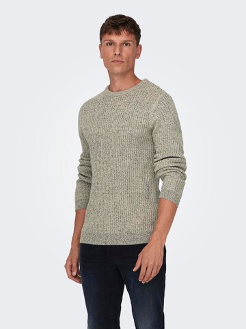 Only & Sons Tröja 'ONSMALAKI' i grå: framsida
