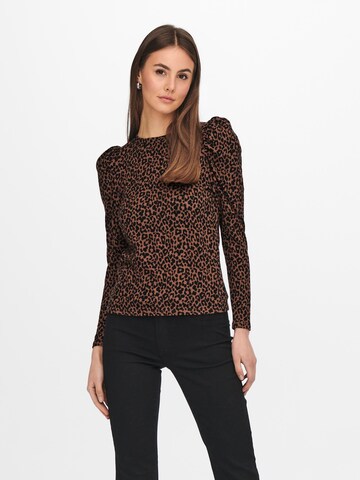 JDY Shirt 'Tonsy' in Braun: Vorderseite