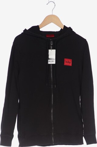 HUGO Red Sweatshirt & Zip-Up Hoodie in M in Black: front
